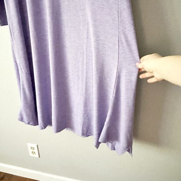 Soft Surroundings B’Call Knit Purple Haze Midi Dress Women's Large Petite NEW - Picture 5 of 10